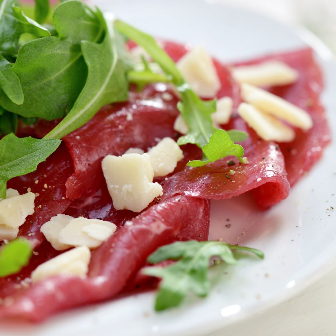 Notre délicieux Carpaccio de buf 