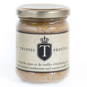 Crème de cèpes et truffes d'été Bio