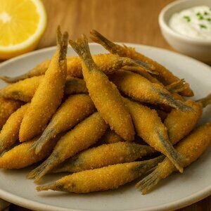 Friture d'anchois