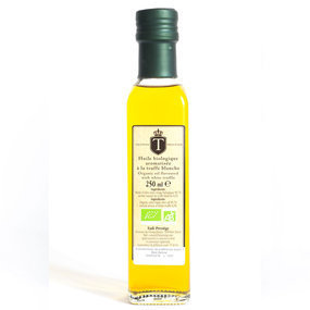 Huile d'olive bio aromatisée à la truffe blanche 