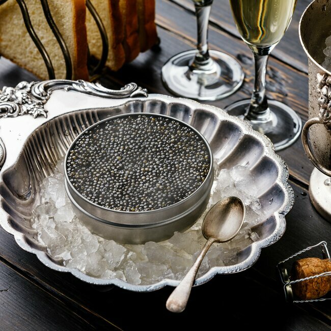 Caviar oscietre Imperial Green 100%Naturel
