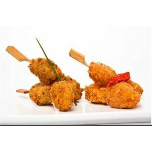 Brochette de Poulet pannées asiatiques