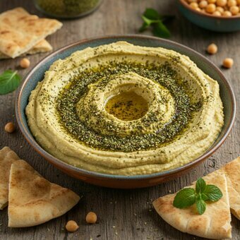 Houmous Zaatar